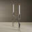 Liaison 2-Piece Metal Candle Holder Set