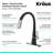 Nolen™ Pull Down Single Handle Kitchen Faucet-34891803