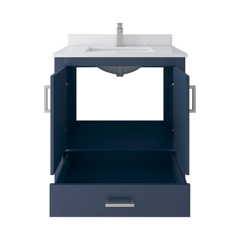 Ensemble de meuble-lavabo simple Rooh, Marine, 30"