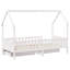 Ariane Standard House Beds with Trundle Included-1299477623-1299477617