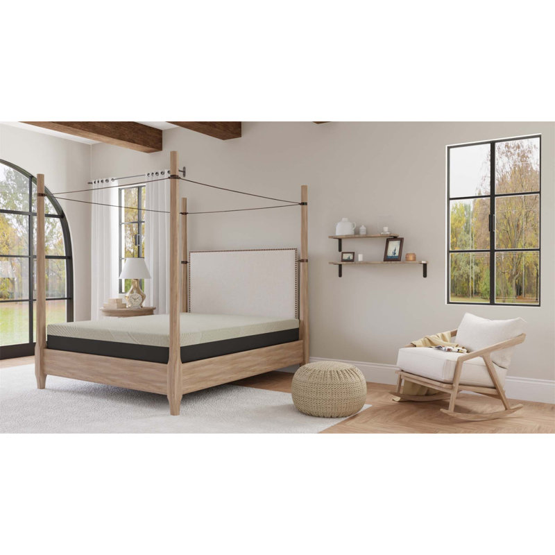 Comfortable Gel Memory Foam Mattress for Sound Sleep and Relaxation, Full / Double, 8"
