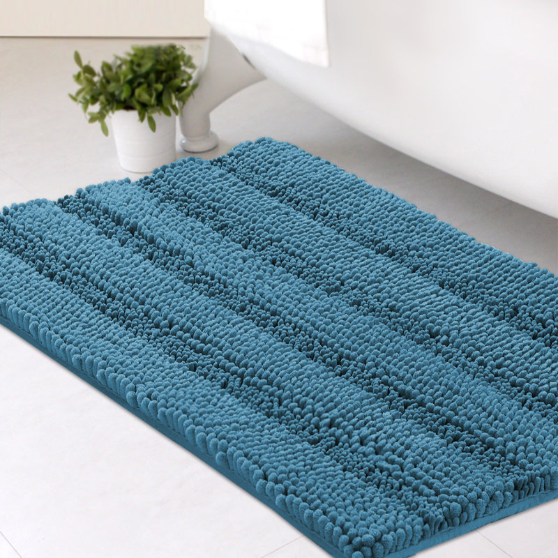 Tapis pour salle de bain Joaquin, l 20 po x L 32 po, Sauge