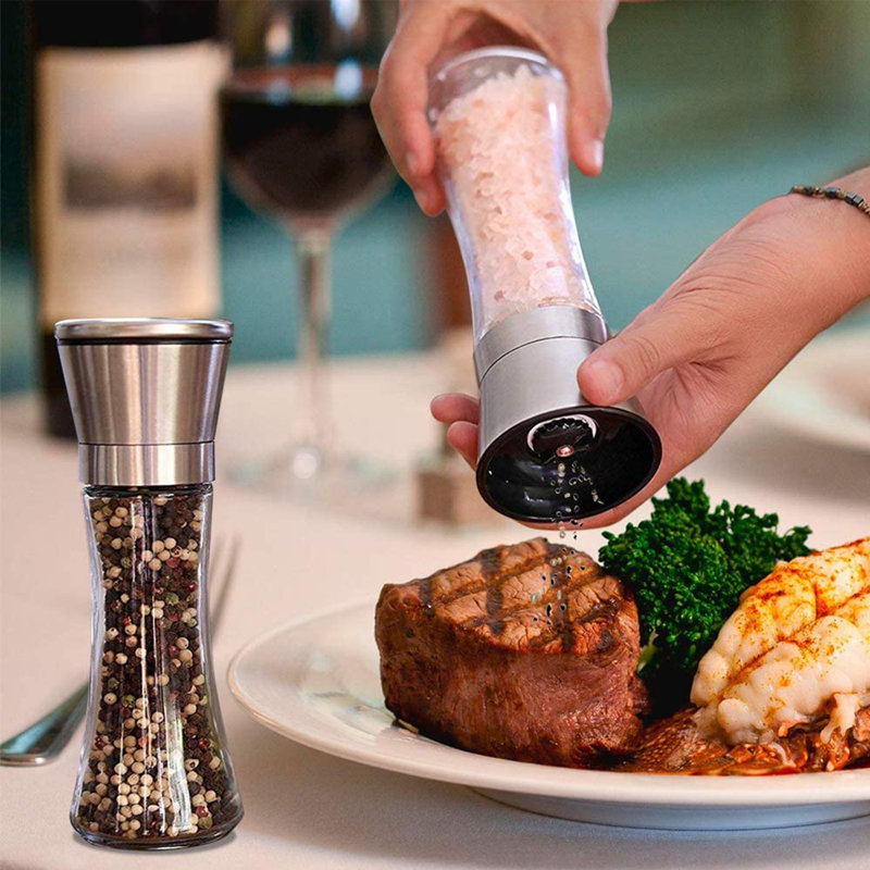 Ensemble de 45 ustensiles de cuisine en silicone pour cuisine, avec moulin à sel et à poivre