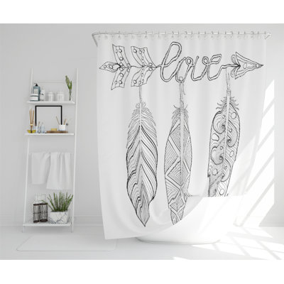 Brzozowski Polyester Shower Curtain Set