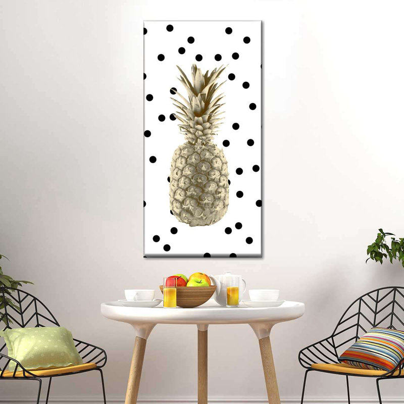 Pois ananas, H 12 po x l 24 po x P 1,25 po