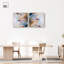 «Neutral Nirvana II», ensemble d'art abstrait sur toile par Art Remedy-111800236-112601675