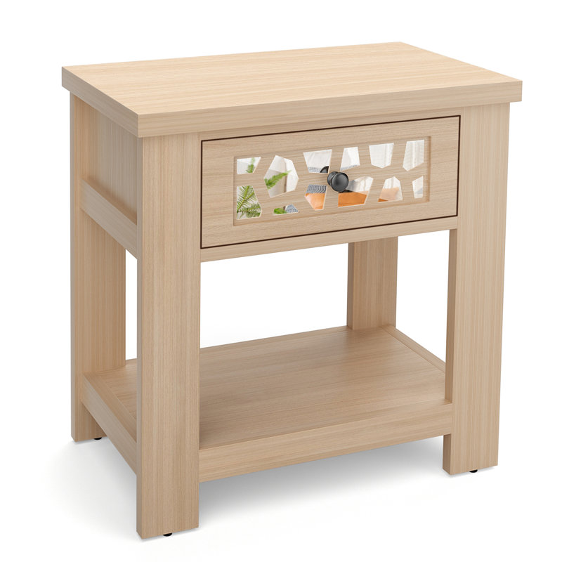 Bitte 23.5'' W Nightstand, Natural