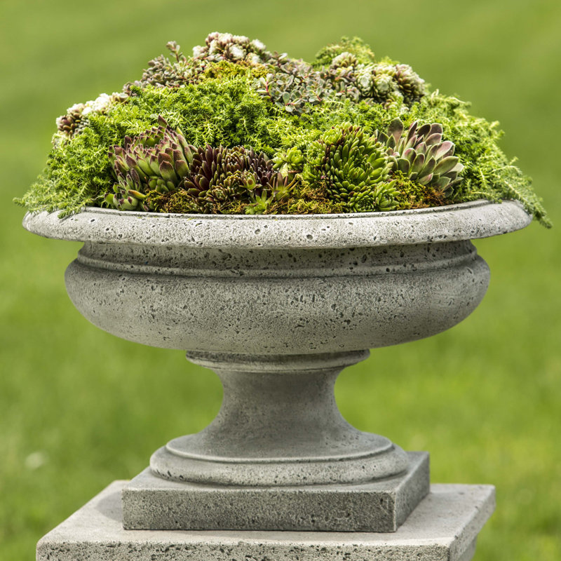 Palazzo Handmade Planter, Verde