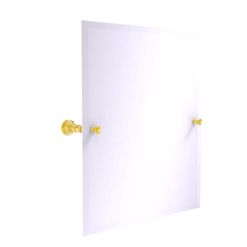Freyja Mirror, 26" x 21.8", Polished Brass
