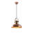 Modern Copper Chandelier Light Fixture, Adjustable Height 52.8 in | 13.8 in Cap Diameter, 15 in Cap Height | Metal Body, E27 Socket Max 40W | Stylish Scandinavian Design for Home, Dining Room & Living Space-864056180