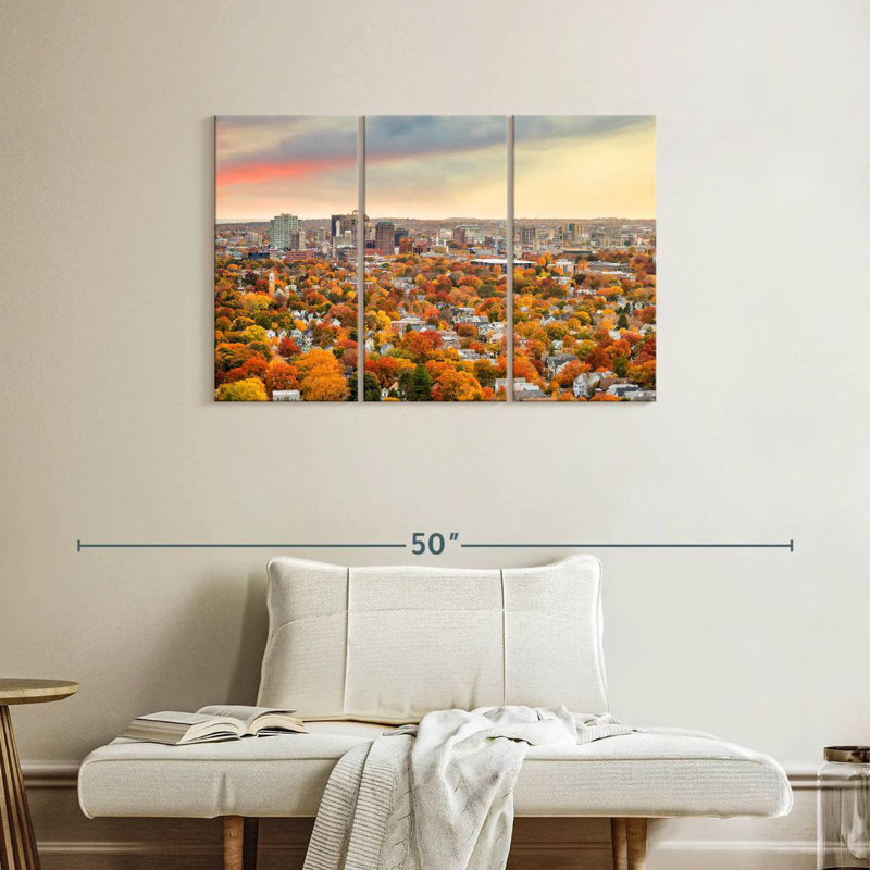 Rorry New Haven Connecticut, 24" H x 38" W