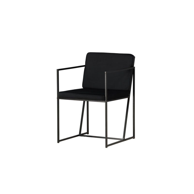 Jayden-Mark 47cm H Upholstered Cantilever Chair