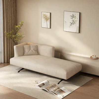 Chaise longue de qualité supérieure avec tissu doux