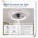 Myhrren Ceiling Fan with LED Lights