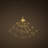 Warm White LED Starburst Hanging Light