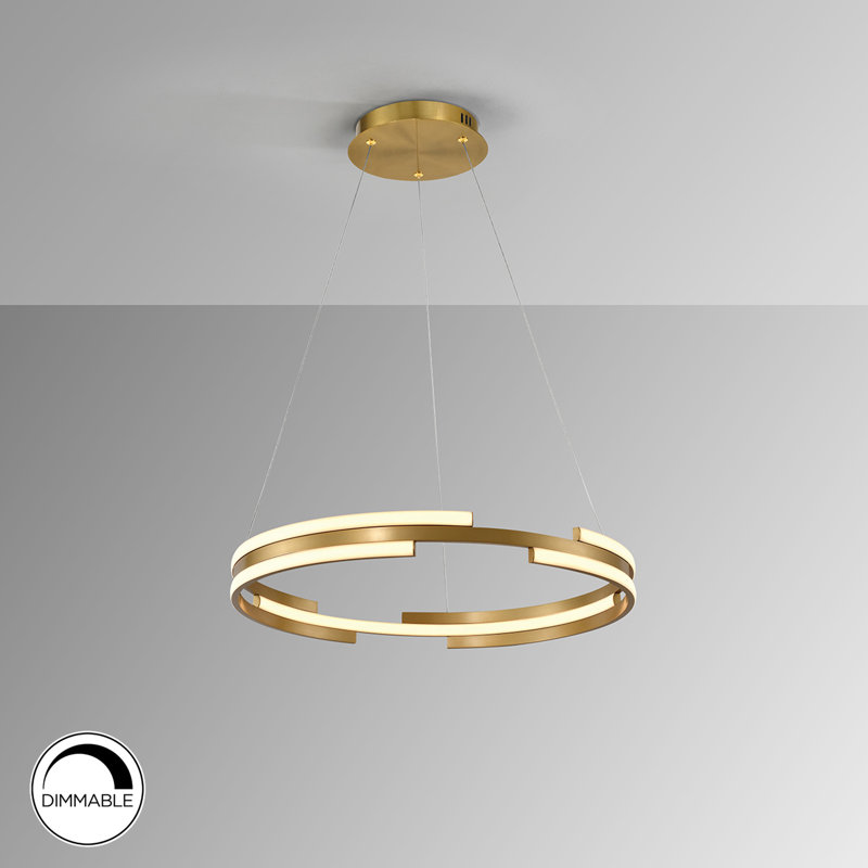 Deaysha 5 - Light LED Novelty Pendant, Gold
