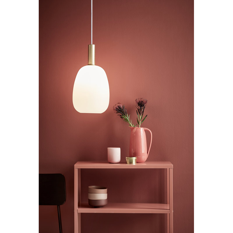 Glasheen 1 - Light Gold Dome Pendant