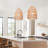 Issa 1 - Light Natural Dome Pendant