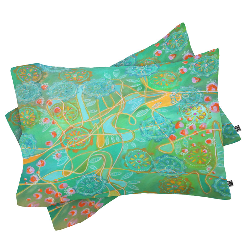 Taie d'oreiller Stephanie Corfee Secret Garden, Standard