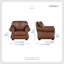 Fauteuil d'appoint 42 po Bawan