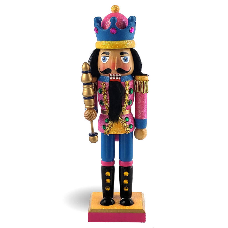 Christmas Nutcracker, Pink/Blue