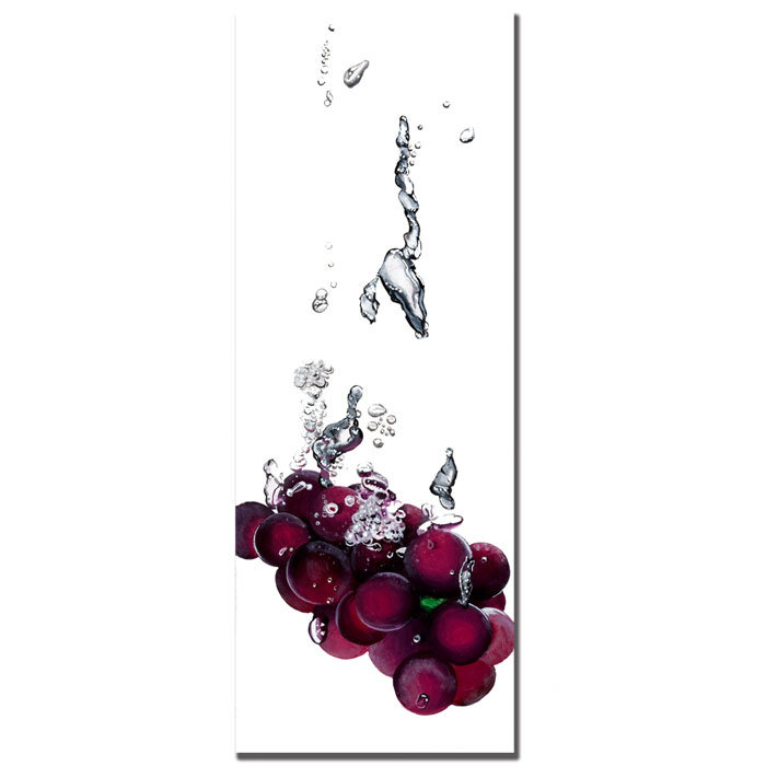 « raisins splash ii » par roderick stevens, reproduction de photo sur toile tendue