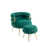 Velours vert est en rupture de stock