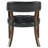 LUMERA Collection Tufted Arm Dining Chair Black-667664906-608087499