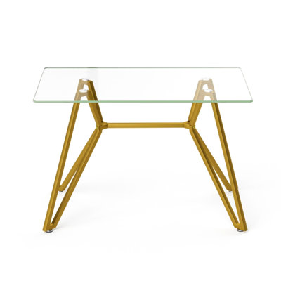 Table basse en tréteaux 47 po