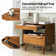 Nawaal 2 - Drawer Nightstand with Integrated Charging Station and Pull-Out Tray(Set of 2)