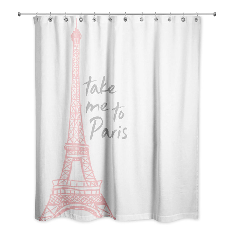 Rideau de douche simple
