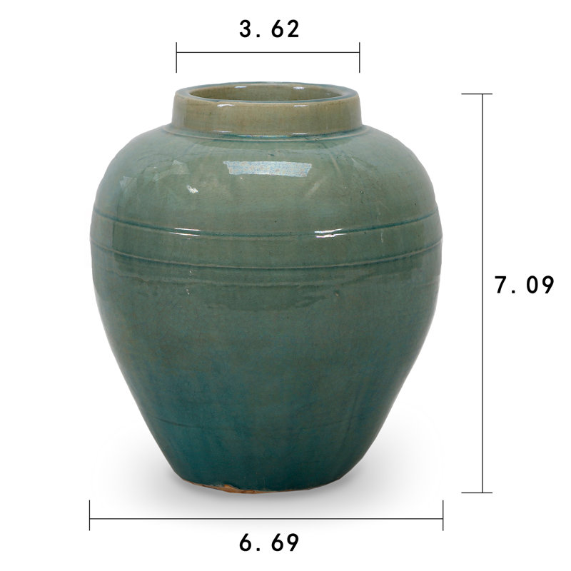 Coraleigh Table Vase, 8" H x 7" W x 7" D