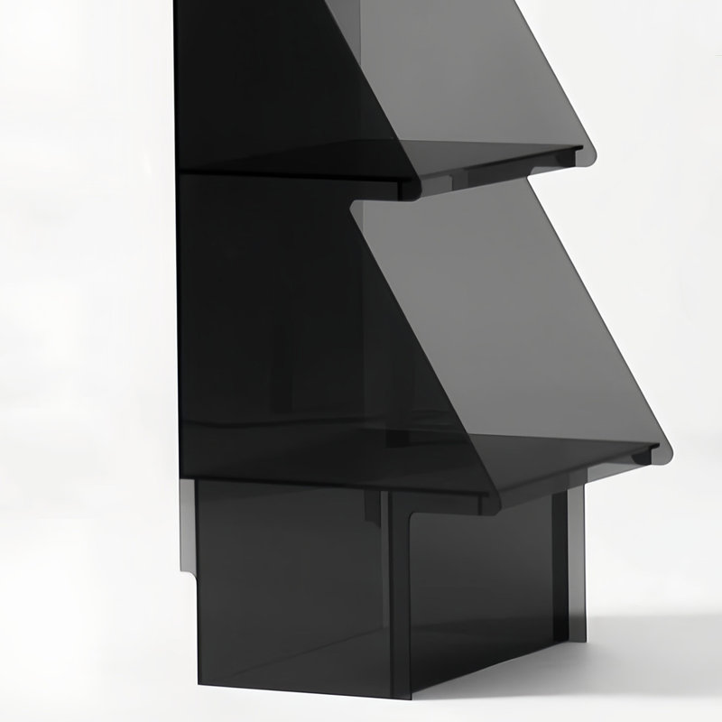 Une bibliothèque au design unique et tendance,  (4 tablettes) H 59 po x l 15,7 po x P 11,8 po, Noir