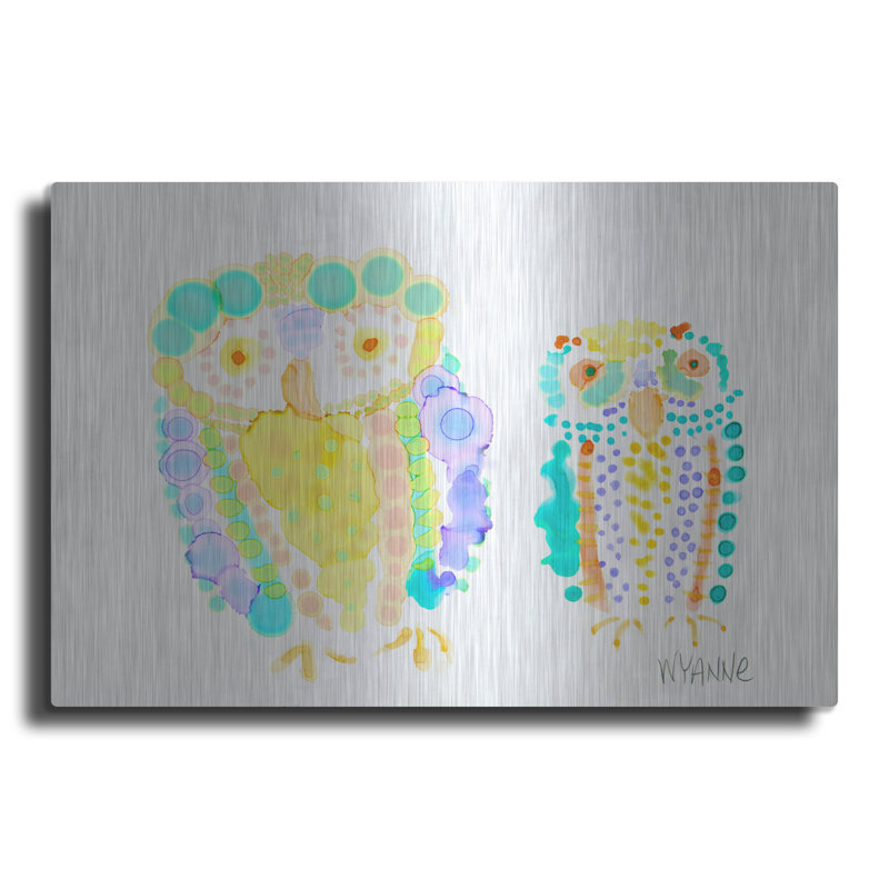 " Ruffled Feathers " by Wyanne, 24" H x 36" W