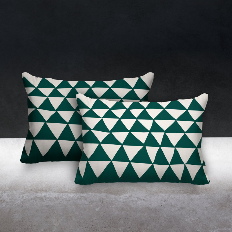  Coussin décoratif intérieur / extérieur sans ajout décoratif, Émeraude