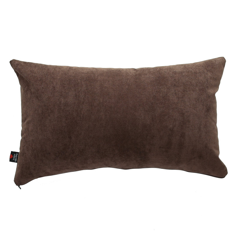 Millste Rectangular Throw Cushion, Chocolate