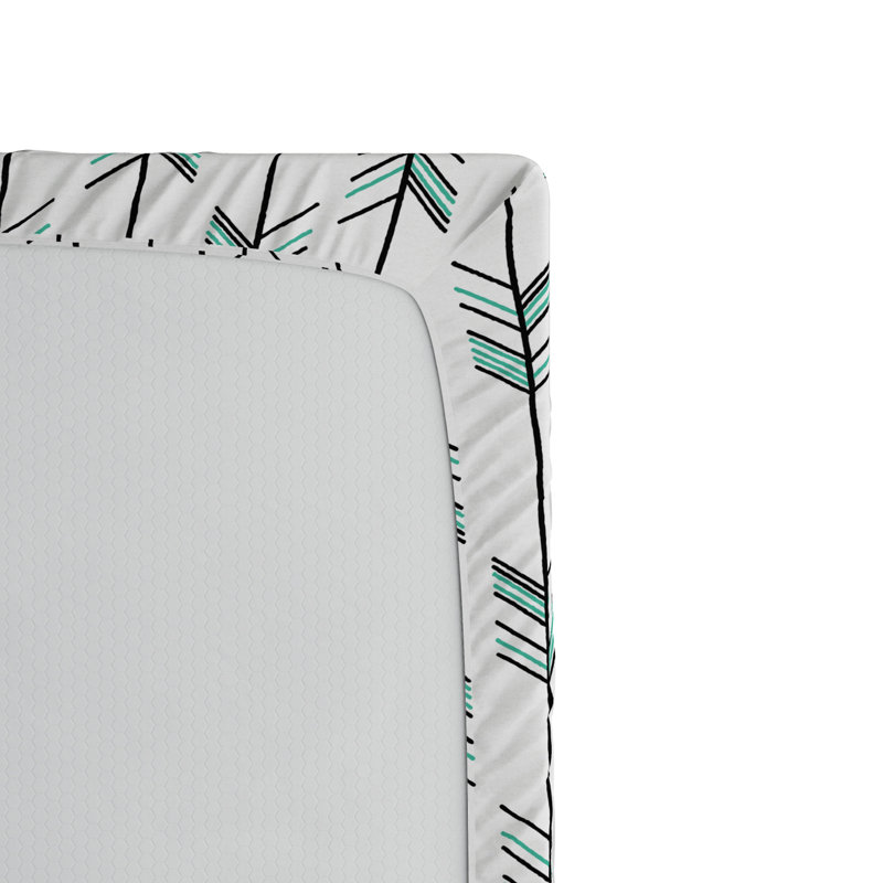 Drap-housse rayures arrow, Drap-housse de taille double