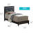 Chataignier Vegan Leather Standard Bed-48095374-24735661