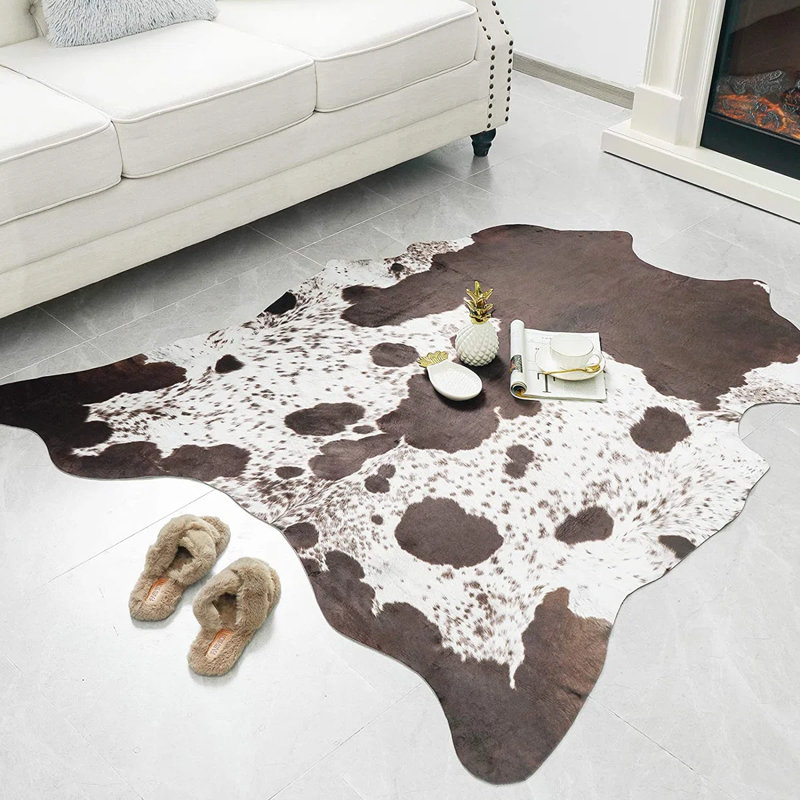 Animal Print Area Rug, Novelty 158 x 190 cm