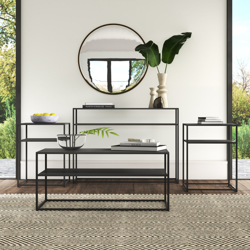 Ensemble de 4 tables basses Braxton