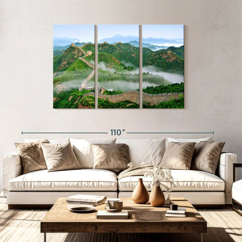 Sebbie Misty Great Wall, 48" H x 74" W