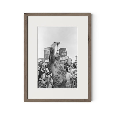Captain Don Leslie Framed Photographic Print