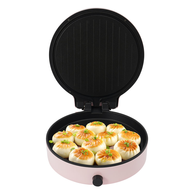 Countertop Pizza Maker Electric Grill Black, Natural