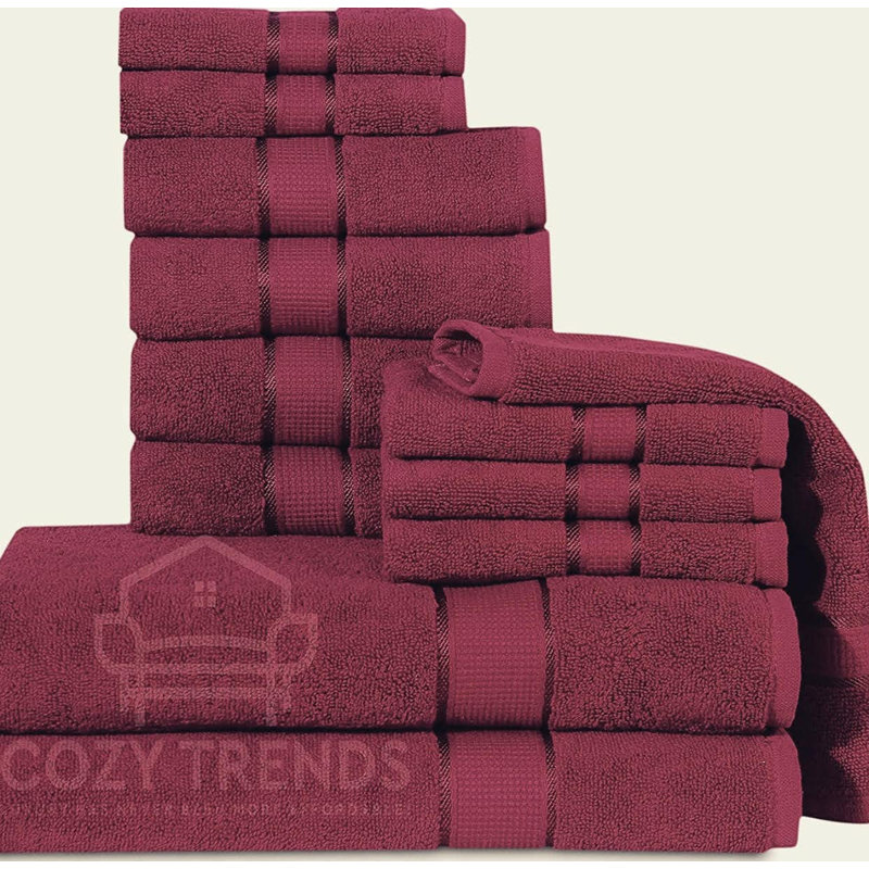 Cotton Plush Mulit-Size Set, Red