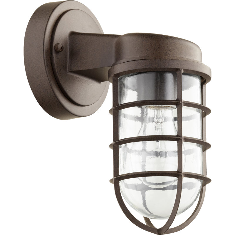 Downend Wall Light, Oiled Bronze