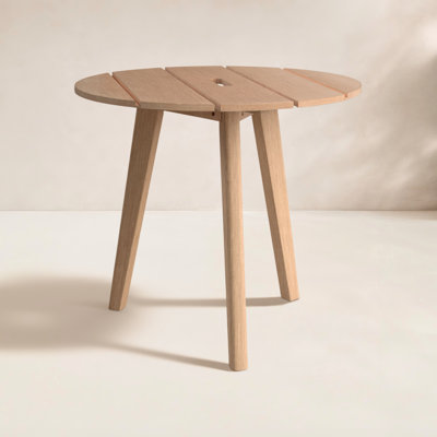 Brayson Eucalyptus Side Table by Birch Lane