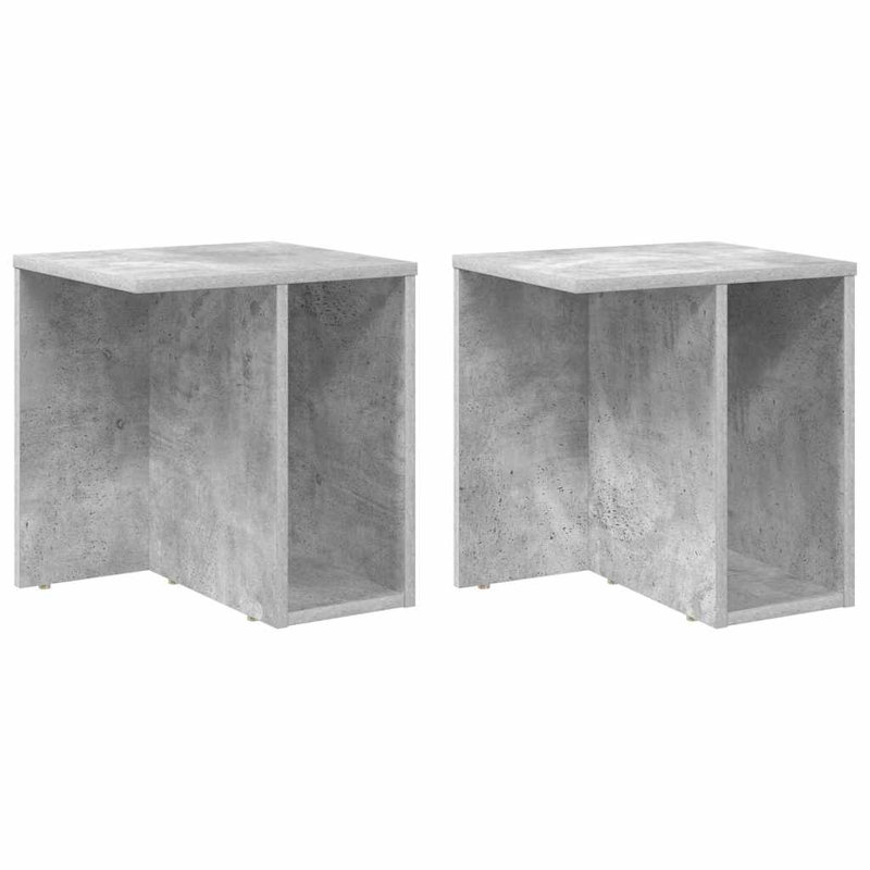 End Table, Concrete Grey