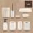 Rustic Luxe 4 Piece Set