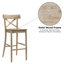 Tabouret de bar et de comptoir Eugley-662321925