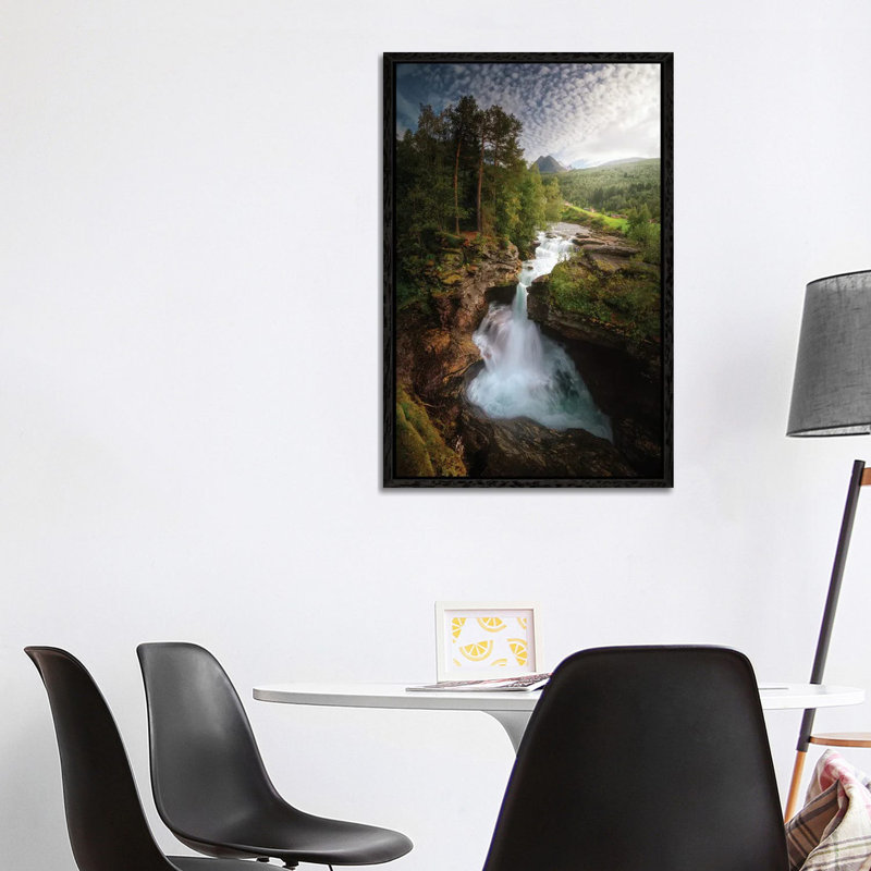 Ve by Juan Pablo De Miguel - Floater Frame Print on Canvas, 101.6 cm H x 66.04 cm W, Black